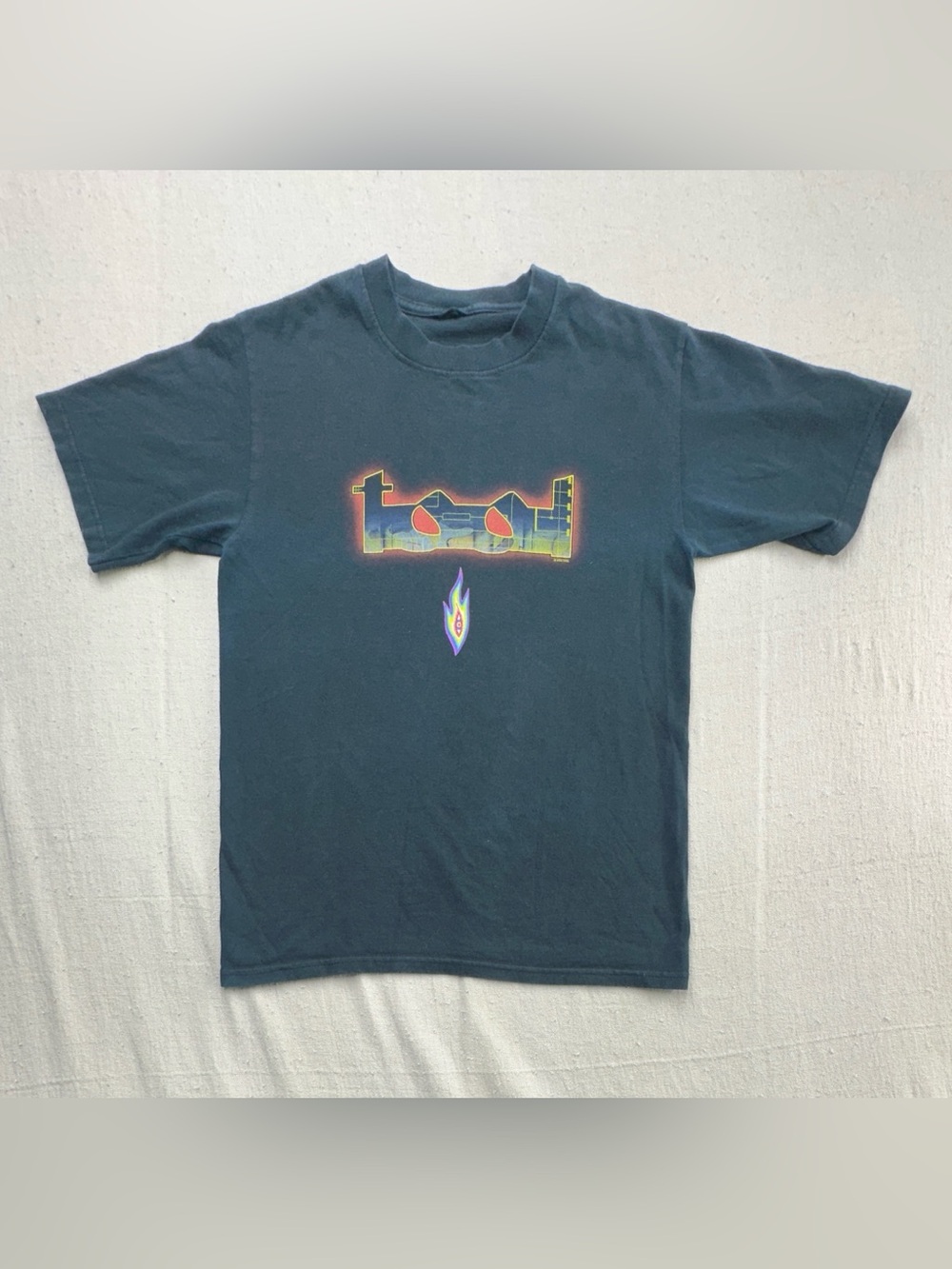 Tool Inside The Outside Tour 2002 Band Tee Vintage Tagless Men’s Small (e)